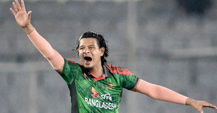 নাসুমের জোড়া শিকারে লড়াইয়ে ফিরলো বাংলাদেশ