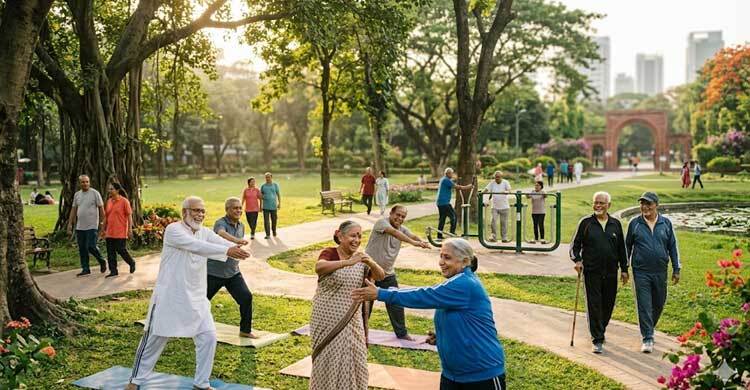 সুস্থ বার্ধক্যে প্রয়োজন ভালোবাসা ও সম্মান
