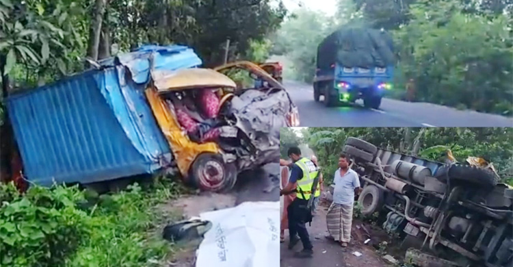 নাটোরে সড়ক দুর্ঘটনায় নিহত ২
