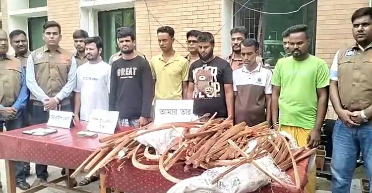 নাটোরে জুট মিলে ডাকাতি মামলায় গ্রেফতার ৬