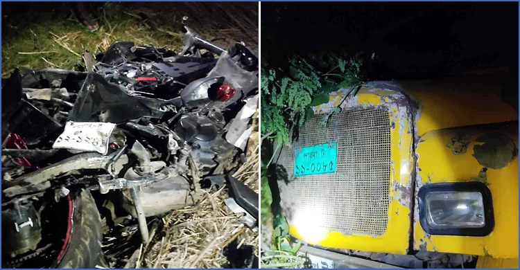 নাটোরে ট্রাক-মোটরসাইকেল সংঘর্ষে নিহত ২