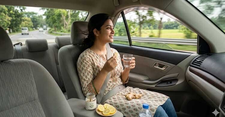 গাড়িতে চড়লেই বমিভাব? রইলো সহজ সমাধান