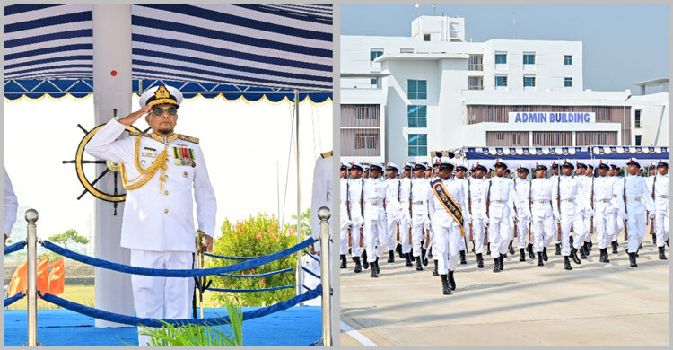 সামরিক প্রশিক্ষণ শেষে নৌবাহিনীতে যুক্ত হলেন ৪১৭ নাবিক
