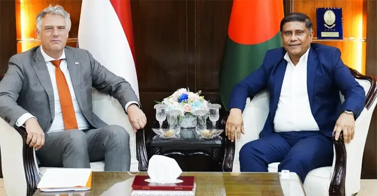 যুদ্ধজাহাজ নির্মাণে বাংলাদেশ-নেদারল্যান্ডসের ফলপ্রসূ আলোচনা