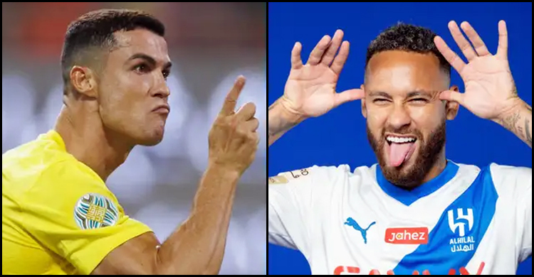 ‘পাগলাটে’ রোনালদোকে দেখেই সৌদিতে নেইমার!