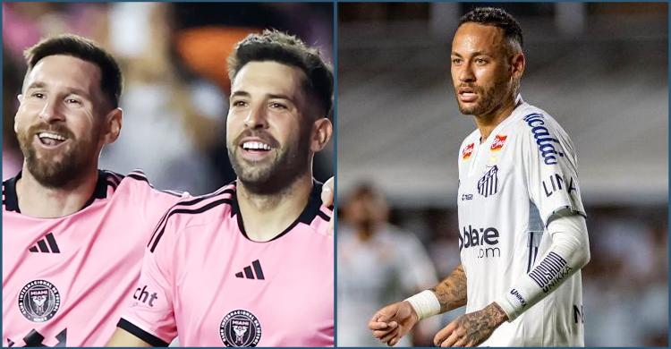 জর্দি আলবার বিদায়ে আবেগঘন বার্তা মেসি-নেইমারের