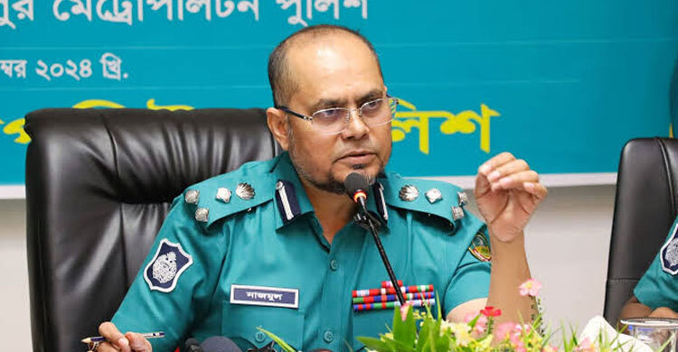 Gazipur Police Commissioner withdrawn