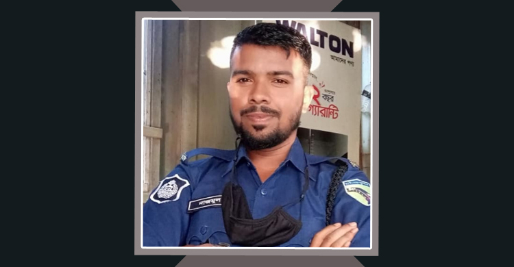 ডিউটিরত অবস্থায় ট্রাকের ধাক্কায় প্রাণ গেলো পুলিশ সদস্যের