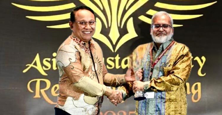 এশিয়া সাসটেইনেবিলিটি রিপোর্টিং রেটিং অ্যাওয়ার্ড পেলো এনআরবিসি