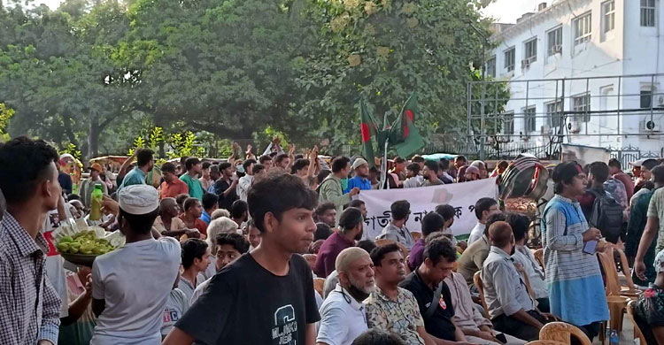 গোপালগঞ্জে সহিংসতাকারীদের গ্রেফতার দাবিতে ঢাকায় এনসিপির বিক্ষোভ