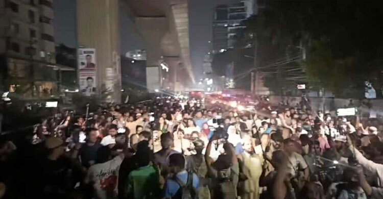 রাজধানীতে এনসিপির বিক্ষোভ মিছিল