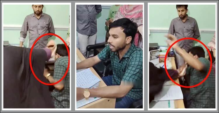 এনসিপি নেতাকে জুতাপেটা, ভিডিও ভাইরাল