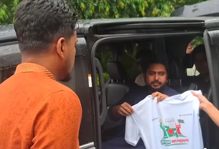 মৌলভীবাজার থেকে সিলেটের উদ্দেশ্যে এনসিপির নেতারা