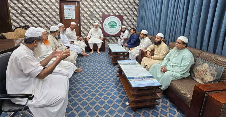 বাংলাদেশ খেলাফত আন্দোলনের সঙ্গে এনসিপির মতবিনিময়