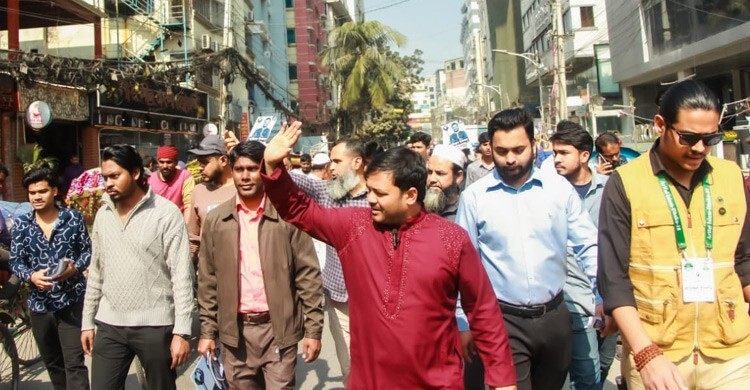 প্রচারণায় ব্যাপক সাড়া পাচ্ছি: আরিফুল ইসলাম