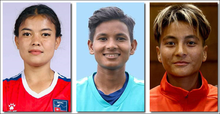 বাংলাদেশের ক্লাবে নেপালের ৩ নারী ফুটবলার