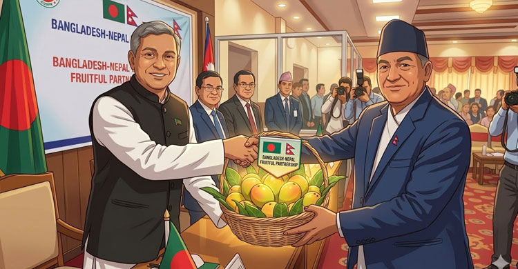 নেপালের রাষ্ট্রপতি-স্পিকারসহ ৩৬০ বিশিষ্টজনকে বাংলাদেশের আম উপহার