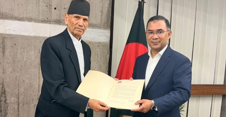 তারেক রহমানের সঙ্গে নেপালের পররাষ্ট্রমন্ত্রীর বৈঠক