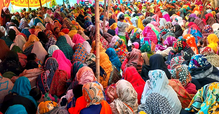 নেত্রকোনায় শেষ হলো মিনি মহিলা ইজতেমা