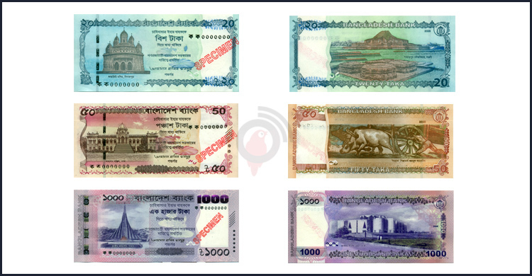 New banknotes to be released Sunday