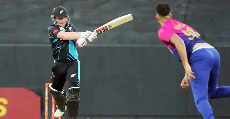 নিউজিল্যান্ডকে হারানোর সুযোগ কাজে লাগাতে পারলো না আরব আমিরাত