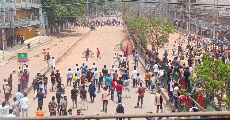 নিউমার্কেটে সংঘর্ষ: তিন মামলার প্রতিবেদন ৭ জানুয়ারি