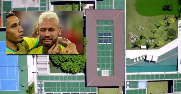 বাড়িতে লেক তৈরি, ৩৬ কোটি টাকা জরিমানা নেইমারের