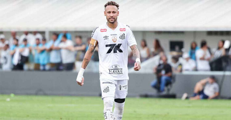 সান্তোস কোচ বললেন, নেইমারকে নিয়ে তাড়াহুড়া নয়