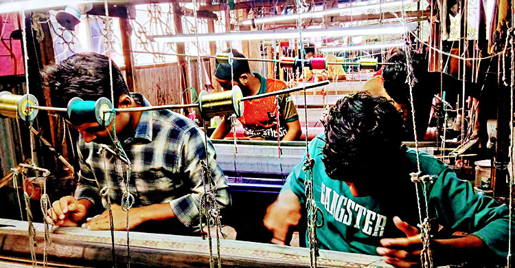 বিশ্ব ঐতিহ্যের জামদানি বুনেও কষ্টে তাঁতির জীবন