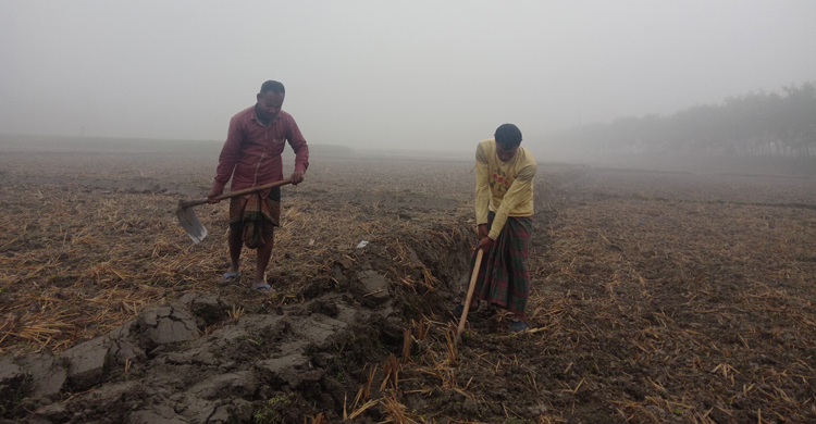 ‘এই ঠান্ডায় কাজ করা খুব কষ্টের’