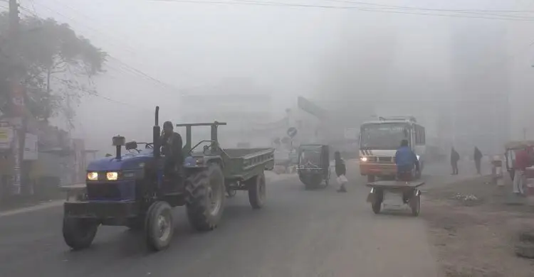 ৯ ডিগ্রি তাপমাত্রায় কাঁপছে নীলফামারী