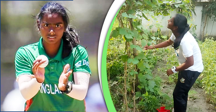মাঠে বাঘিনী বাড়িতে লক্ষ্মী ক্রিকেটার মারুফা