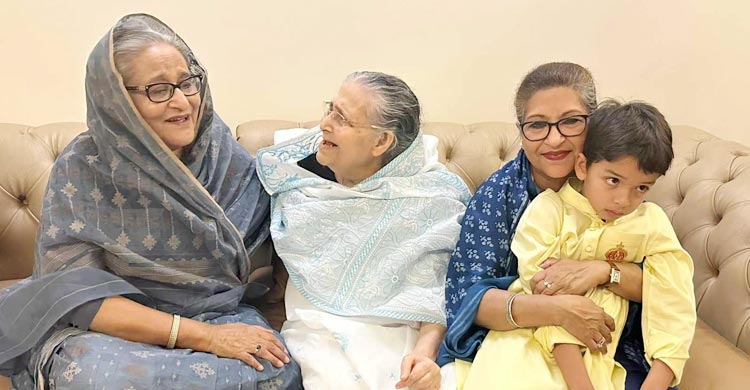 স্বতন্ত্র এমপি নিক্সনের বাসায় প্রধানমন্ত্রী