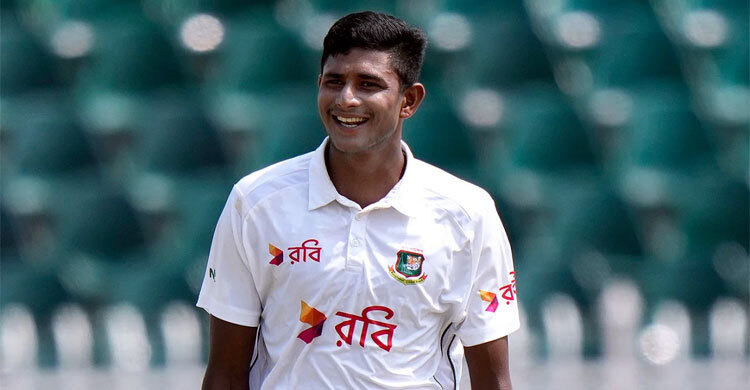 ১৬২ রান খরচের পর অবশেষে উইকেট পেলেন নাহিদ রানা