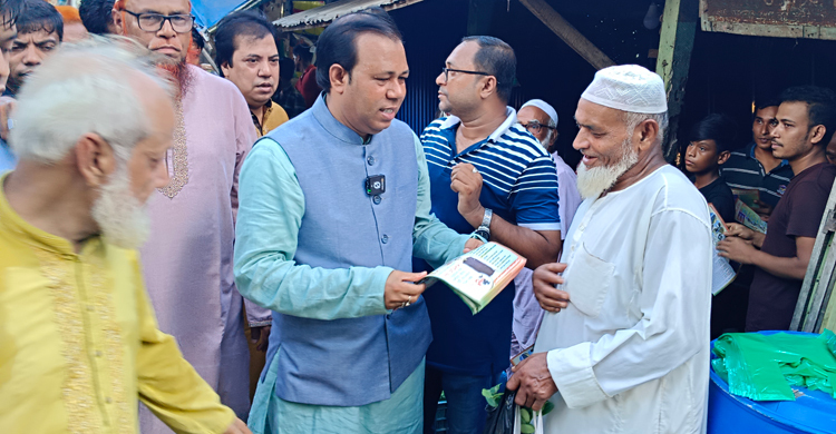 সরকারের উন্নয়ন তুলে ধরে নৌকায় ভোট চাইলেন জাহাঙ্গীর