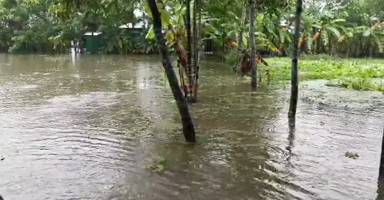 হাতিয়ায় নিম্নাঞ্চল প্লাবিত, লক্ষাধিক মানুষ পানিবন্দি