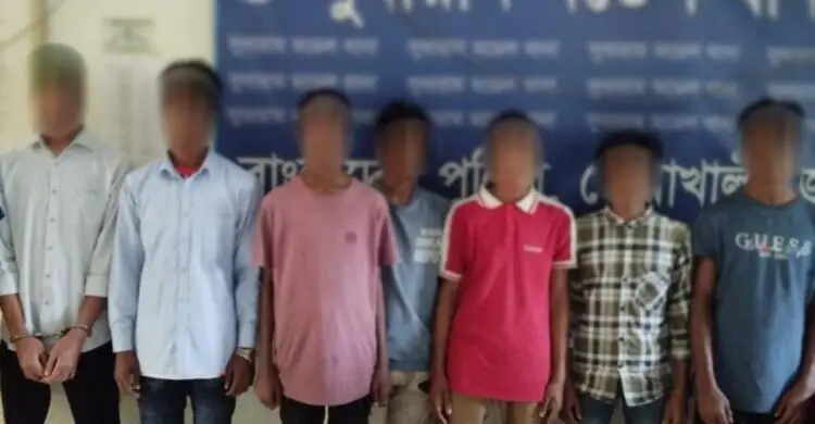 নোয়াখালীতে কিশোর গ্যাংয়ের ৭ সদস্য সংশোধনাগারে