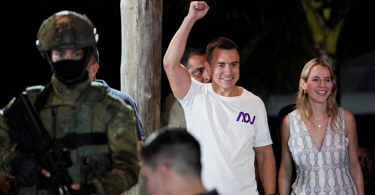Noboa wins Ecuador presidential race, pledges to rebuild country