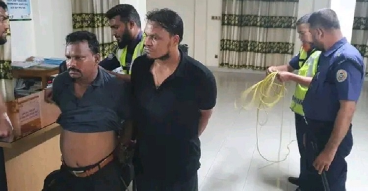 গ্রিল কেটে ব্যাংকে চুরির চেষ্টা, আটক দুই