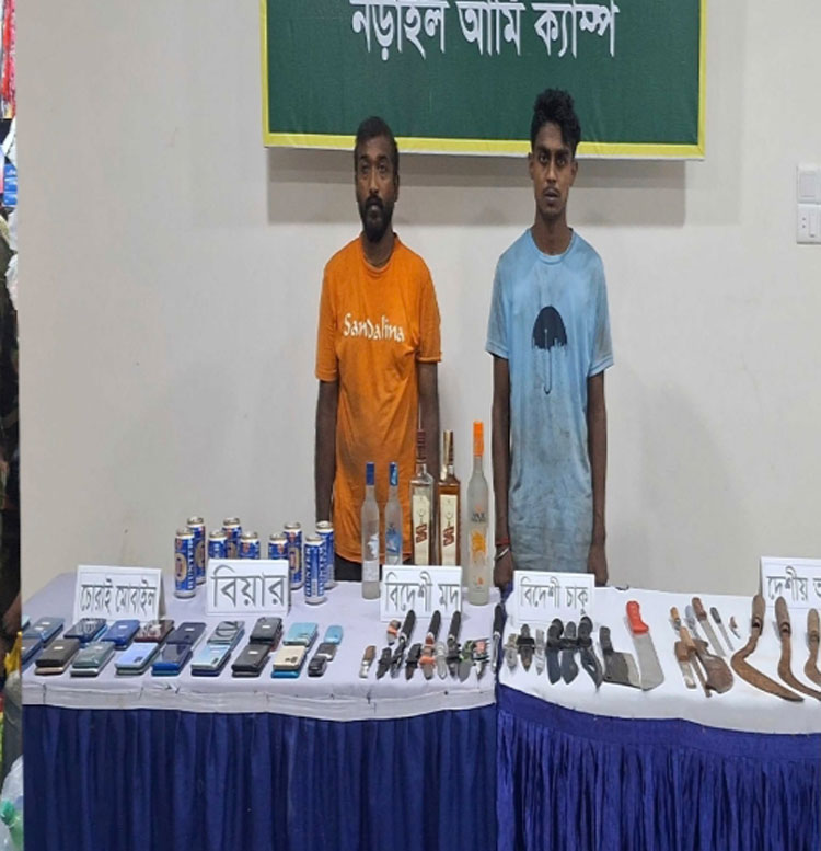 মুদি দোকান যেন মাদক-অস্ত্রের ভান্ডার