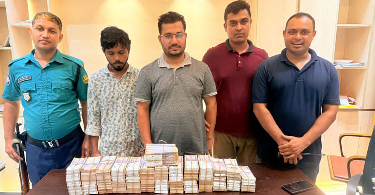 রাজধানীতে ১ কোটি ৩৫ লাখ টাকার জাল নোটসহ গ্রেফতার ২