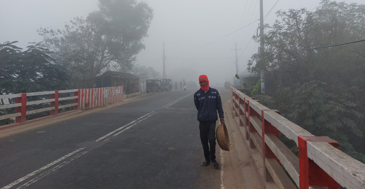 হাঁড়কাপানো শীতে নওগাঁয় বিপাকে নিম্ন আয়ের মানুষ