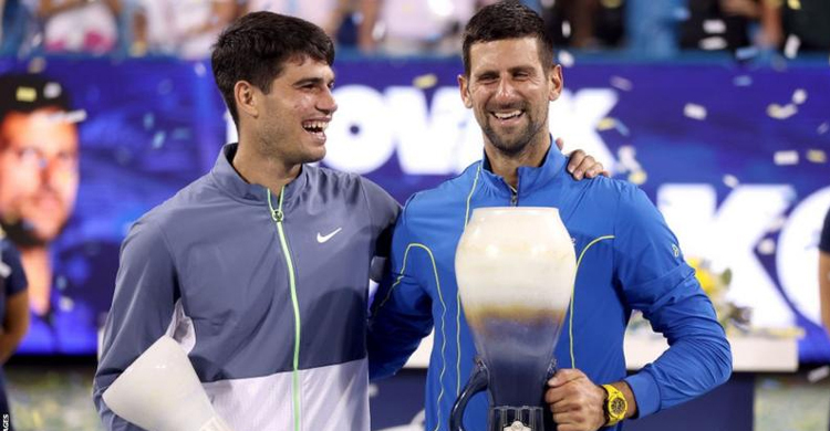 Djokovic wins title by beating Alcaraz as rivalry intensifies