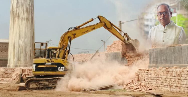 সাবেক এমপির অবৈধ ইটভাটা গুঁড়িয়ে দিলো প্রশাসন