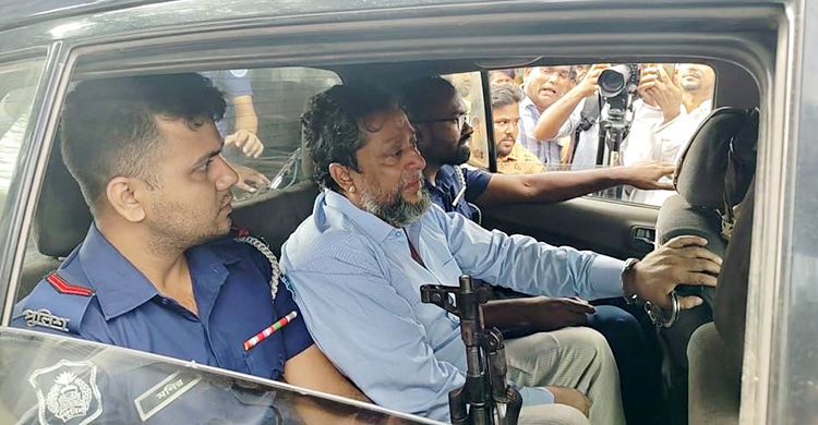 প্যারোলে মুক্তি পেয়ে স্ত্রীর জানাজায় অঝোরে কাঁদলেন যুবলীগ নেতা