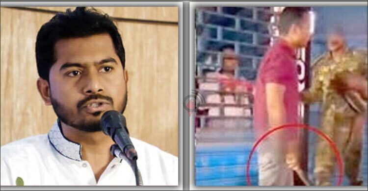 মেরুন রঙের টি-শার্ট পরিহিত ওই যুবক ডিবির কেউ নন: ডিবিপ্রধান