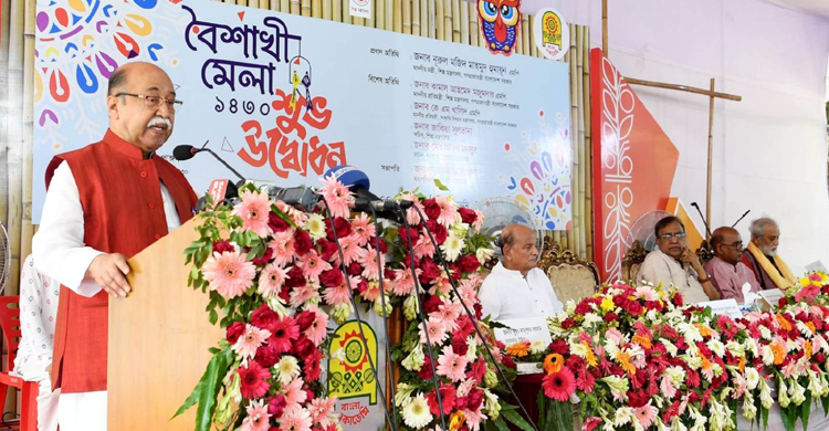 বৈশাখী মেলা এখন সার্বজনীন উৎসব: শিল্পমন্ত্রী