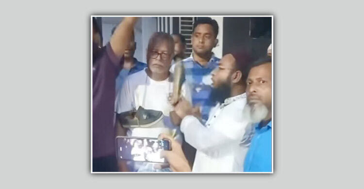 নূরুল হুদাকে ‘জুতার মালা’: মব সৃষ্টিকারীরা চিহ্নিত, হচ্ছে মামলা