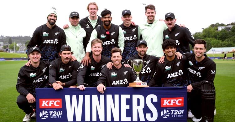 সহজ জয়ে সিরিজ নিউজিল্যান্ডের