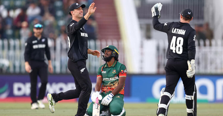 Bangladesh’s Champions Trophy hopes end after New Zealand loss